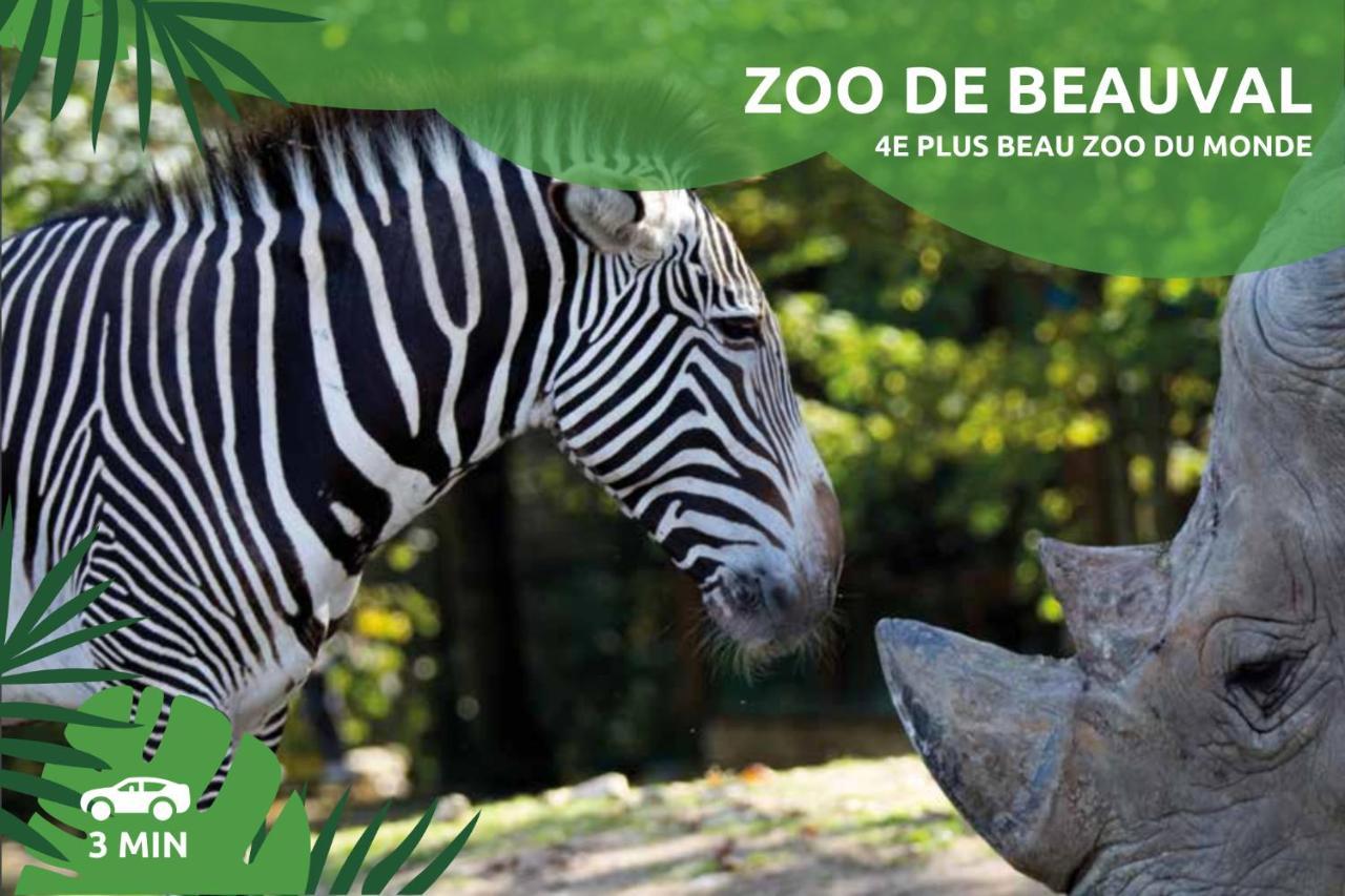 "Le Savannah" - Jacuzzi - A 3Min Du Zoo De Beauval Saint-Aignan  Dış mekan fotoğraf