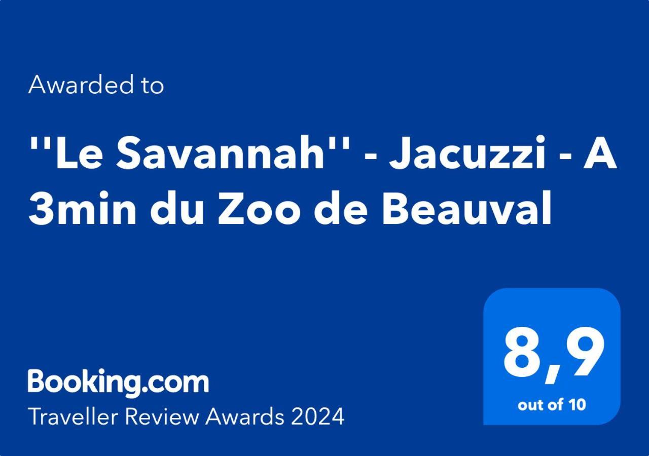 "Le Savannah" - Jacuzzi - A 3Min Du Zoo De Beauval Saint-Aignan  Dış mekan fotoğraf